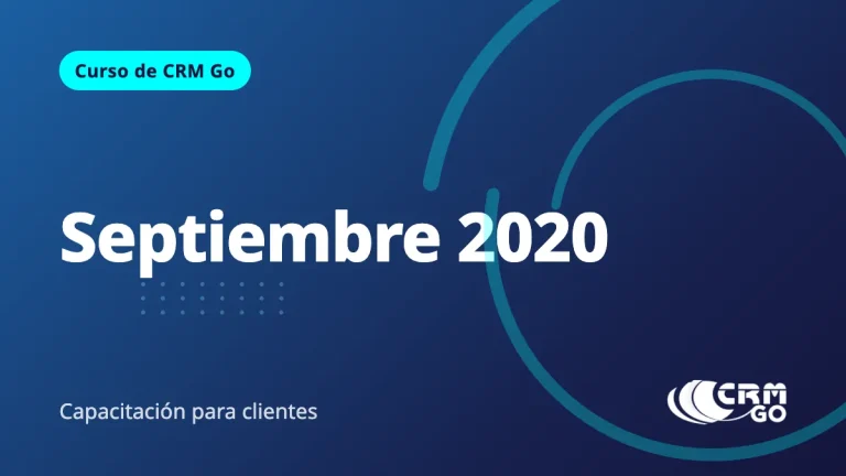 Curso CRM Septiembre 2020
