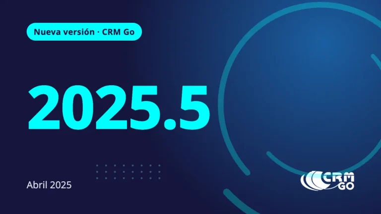 Nueva Versión CRM Go 2025.5
